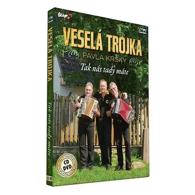 Veselá trojka - Tak nás tady máte - CD+DVD