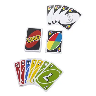 MATTEL - Game uno kártyák