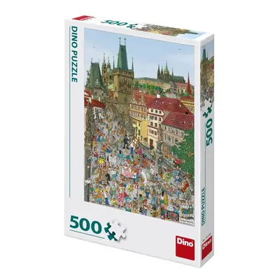 DINO - Híd torony 500 puzzle, Mix Termékek