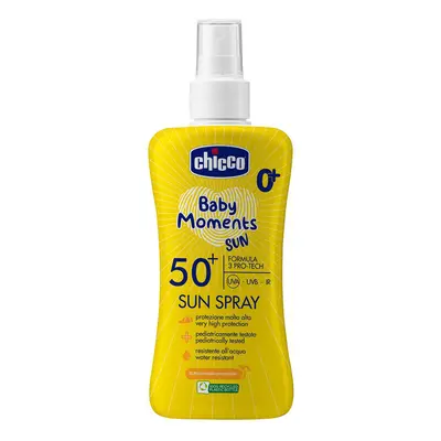 CHICCO - Baba fényvédő spray, SPF50+, 150 ml, 0hónap+