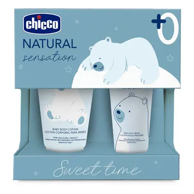 CHICCO - Natural Sensation kozmetikai ajándékcsomag - Sweet Time 0m+