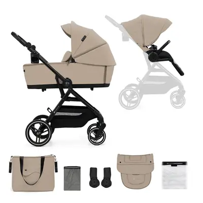 KINDERKRAFT - SELECT Kombinált babakocsi Yoxi 2v1 Sand Beige