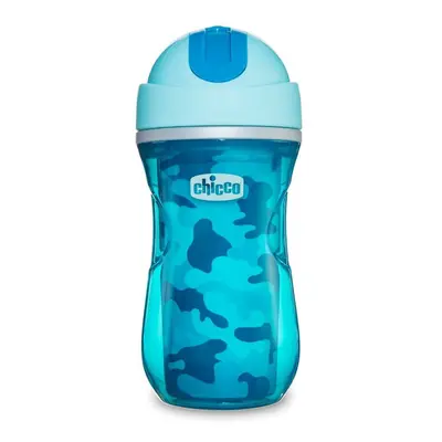 CHICCO - Sport termo bögre szívószállal 266 ml, kék 14m+