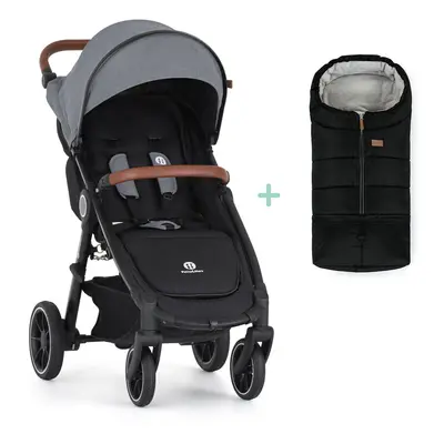 PETITE&MARS - Sport babakocsi Street2 RWS Oak Ultimate Grey + lábzsák Jibot INGYENES