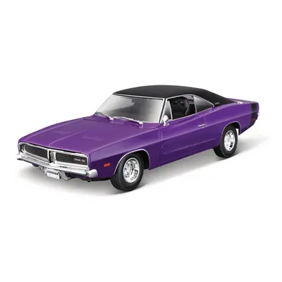 MAISTO - 1969 Dodge Charger R/T, lila, 1:18