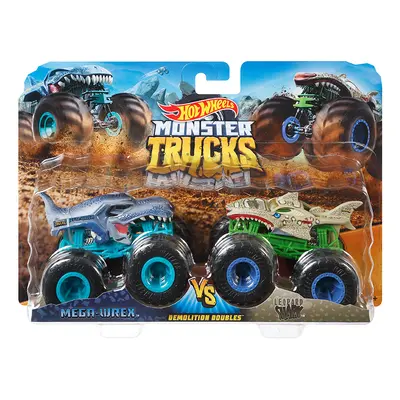 MATTEL - Hot Wheels Monster teherautók bontási duó asst