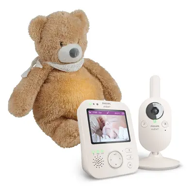 PHILIPS AVENT - Videó dada SCD891/26+altatódal 4v1 Sleepy Bear Pale Brown 0m+