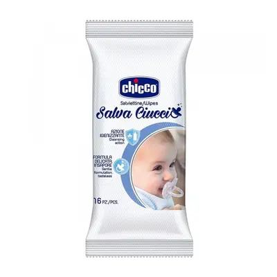 CHICCO - Nedves törlőkendő cumihoz 16 db