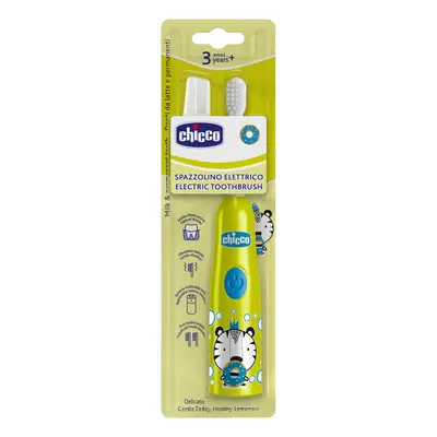 CHICCO - Gyerek elektromos fogkefe Tiger 3r+