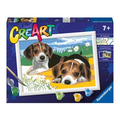 RAVENSBURGER - CreArt Jack Russell kiskutyák