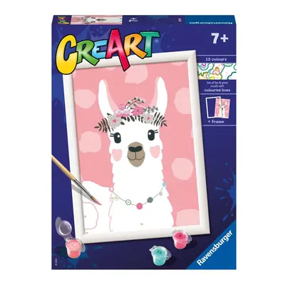 RAVENSBURGER - CreArt Llama, semmi dráma