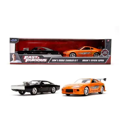 JADA - Gyors és dühös Twin Pack Toyota Supra a Dodge Charger 1:32