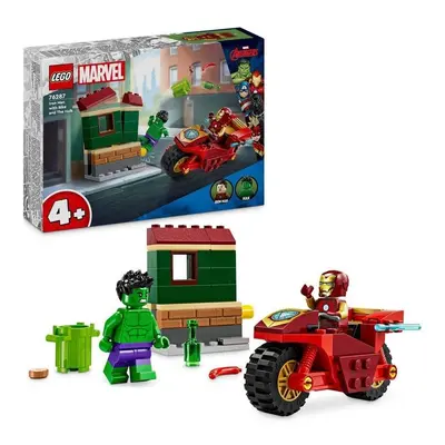 LEGO - Marvel 76287 Vasember motorral és Hulk