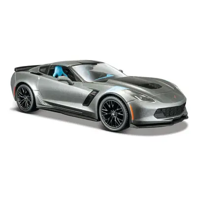 MAISTO - 2017 Corvette Grand Sport, metál szürke, 1:24