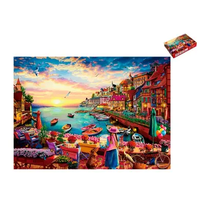 MIKRO TRADING - Puzzle Velencei 70x50cm 1000 darabos dobozban