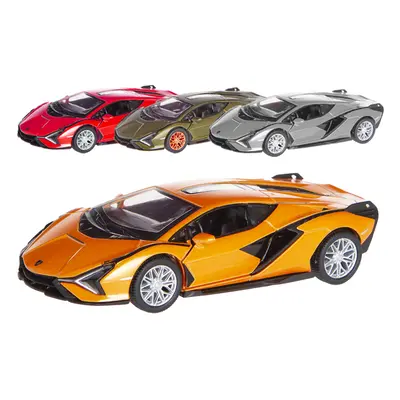 MIKRO TRADING - Autó 1:40 Lamborghini Sian 12,5cm, Termékkeverék