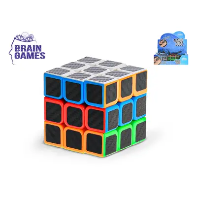 MIKRO TRADING - Brain Games puzzle kocka 5,5x5,5cm hálóban 12db DBX-ben