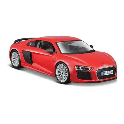 MAISTO - Audi R8 V10 Plus, piros, 1:24