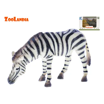 MIKRO TRADING - Zoolandia zebra/ víziló 9,5-12cm dobozban, Mix Termékek