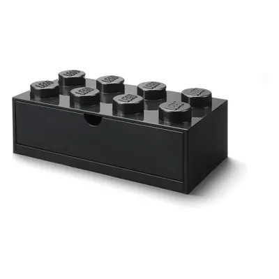 LEGO STORAGE - asztali doboz 8 fiókkal - fekete