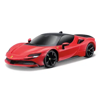 MAISTO - SF90 Stradale, világítással és hanggal, 1:24