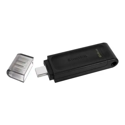 Kingston DataTraveler 70 64GB USB Type-C pendrive, fekete (DT70/64GB)