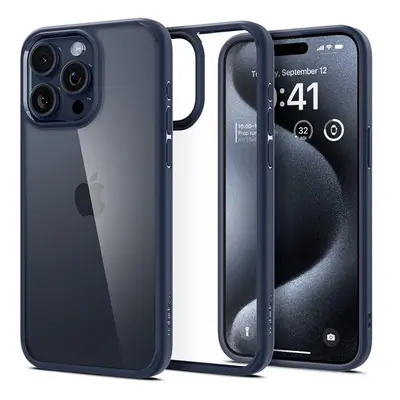 Spigen Ultra Hybrid Apple iPhone 15 Pro Max tok, Navy, sötétkék