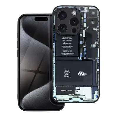 Tech iPhone 13 Pro szilikon hátlap tok, fekete