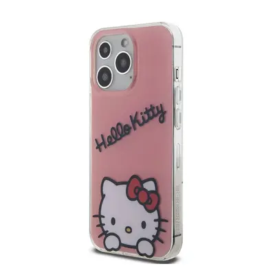 Hello Kitty IML Daydreaming Logo Apple iPhone 13 Pro hátlap tok, rózsaszín