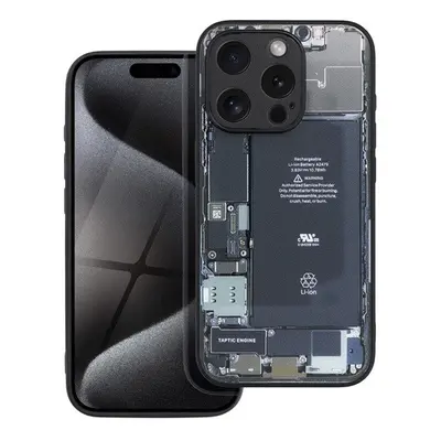 Tech iPhone 15 Plus szilikon hátlap tok, szürke