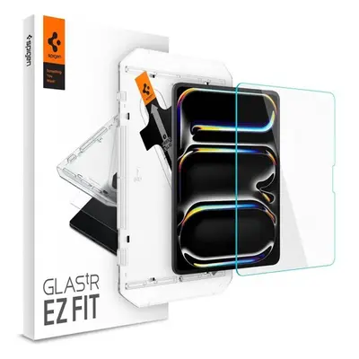 Spigen Glas. tR EZ Fit iPad Pro 11" (2024) tempered glass kijelzővédő fólia felhelyező kerettel