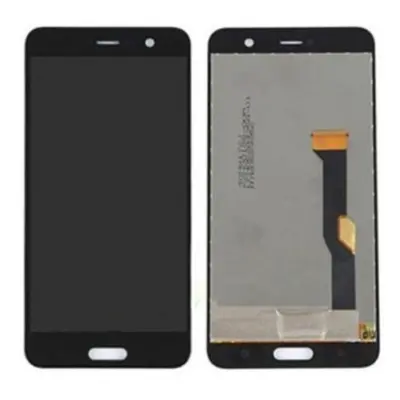 HTC U Play kompatibilis LCD modul, OEM jellegű, fekete, Grade S+