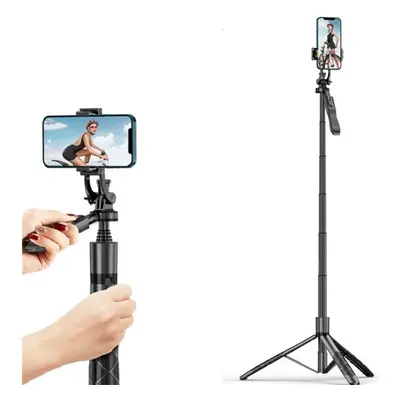 Selfie bot, 34 - 153 cm, 360°-ban forgatható, exponáló gombbal, bluetooth-os, tripod funkció, fe