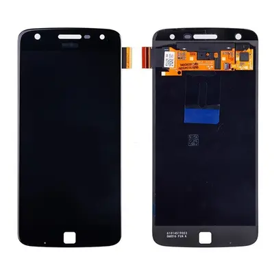 Motorola Moto Z Play XT1635 kompatibilis LCD modul, OEM jellegű, fekete, Grade S+