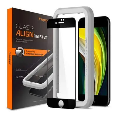 Spigen AlignMaster Glas.tR Apple iPhone SE 2022/2020/8/7 Tempered kijelzővédő fólia