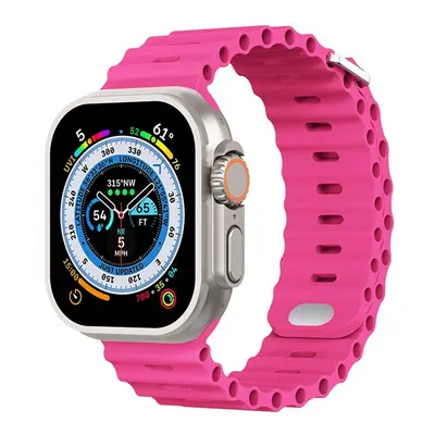 Phoner River Apple Watch 41/40/38 mm szilikon szíj, pink