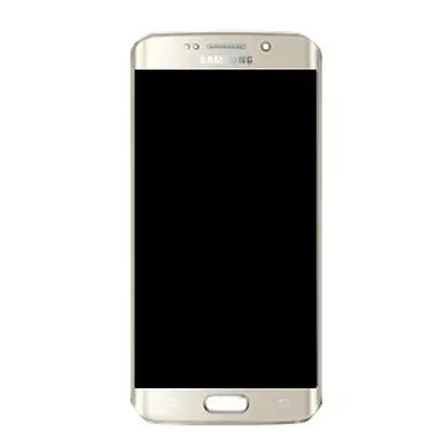 Samsung SM-G925 Galaxy S6 Edge kompatibilis LCD modul, OEM jellegű, arany