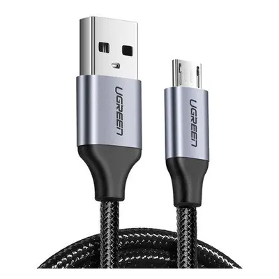 Ugreen USB / microUSB töltő- és adatkábel, 0,25m, fekete