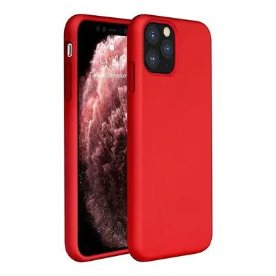 Xiaomi Redmi Note 9 5G, szilikon tok, piros