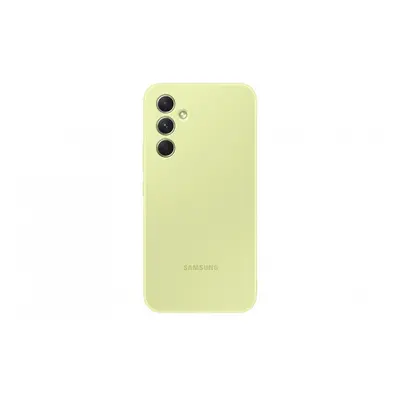 Samsung Galaxy A54 5G Silicone Cover, gyári szilikon tok, lime, EF-PA546TG