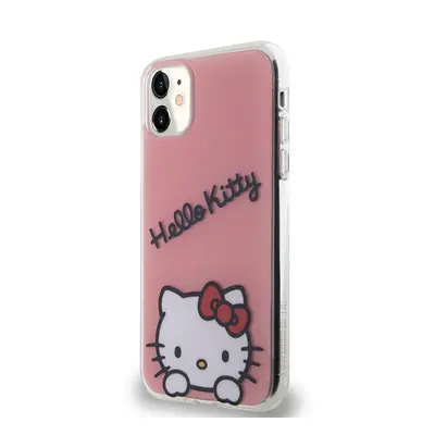 Hello Kitty IML Daydreaming Logo Case for iPhone 11 Pink