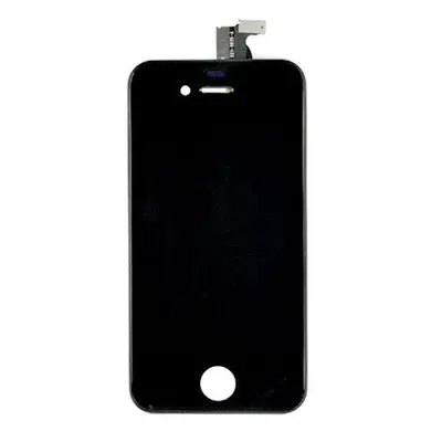 Apple iPhone 4S kompatibilis LCD kijelző érintőpanellel, OEM jellegű, fekete, Grade S+