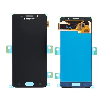 Samsung SM-A310 Galaxy A3 (2016) kompatibilis LCD modul, OEM jellegű, fekete