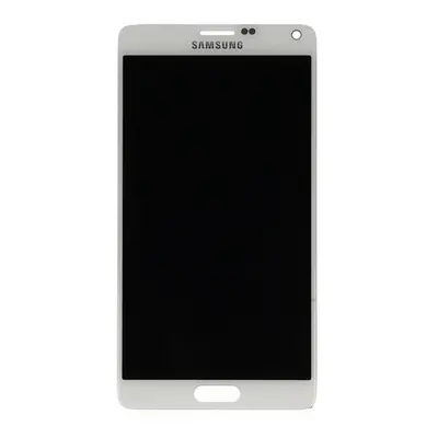 Samsung SM-N910 Galaxy Note 4 kompatibilis LCD modul, OEM jellegű, fehér