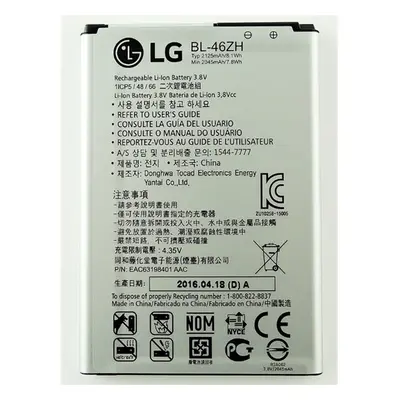 LG BL-46ZH K7/K8 kompatibilis akkumulátor 2100mAh, OEM jellegű