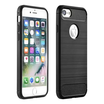 Forcell Carbon hátlap tok Apple iPhone 6/6S, fekete