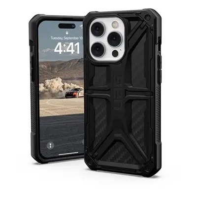 UAG Monarch Apple iPhone 14 Pro hátlap tok, Carbon Fiber