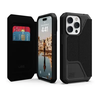 UAG Metropolis Apple iPhone 14 Pro hátlap tok, Kevlar Black