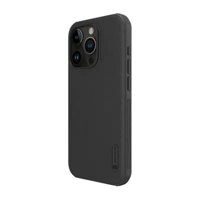 Nillkin Super Frosted Shield Pro Mágneses Apple iPhone 15 Pro műanyag tok, fekete