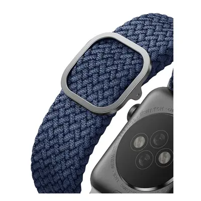 Uniq Aspen fonott szíj Apple Watch 42/44/45/49mm, kék